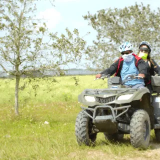 ATV Tours with passenger ride