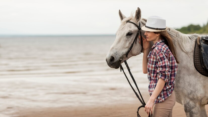 The Relaxing Experience of Horseback Riding by the Ocean